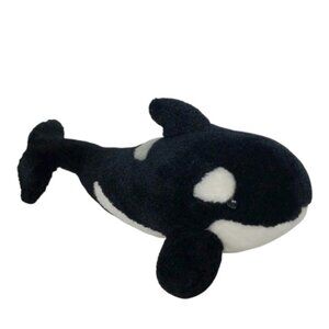 Orca Killer Whale Shamu Plush Stuffed Animal 10 Inch